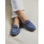 Sapato Feminino Loafer Belgian Lily Azul 