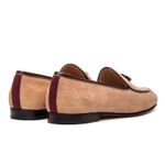 Sapato Feminino Loafer Belgian Lily Bege 