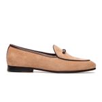 Sapato Feminino Loafer Belgian Lily Bege 