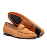 Sapato Feminino Loafer Belgian Lily Caramelo
