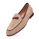 Sapato Feminino Loafer Belgian Lily Bege Copia