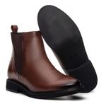 Bota Chelsea Feminina Piemonte Castanho
