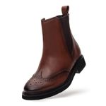 Bota Chelsea Feminina Arcade Castanho