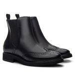 Bota Chelsea Feminina Arcade Preta
