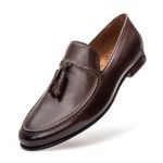 Mocassim Masculino de Couro Moca 194047