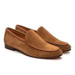 Mocassim Loafer Portofino Camurça Conhaque