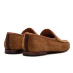 Mocassim Loafer Portofino Camurça Conhaque