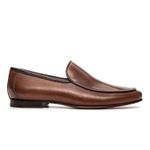 Mocassim Loafer Masculino Portofino Couro Whisky e Cabernet