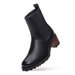 Bota Chelsea Feminina Spezia Preta