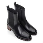 Bota Chelsea Feminina Spezia Preta