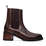 Bota Chelsea Feminina Spezia Castanho
