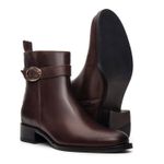Bota Feminina Navona Castanho