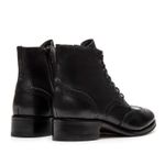 Coturno Feminino Padova Preto Solado Top Rubber