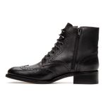Coturno Feminino Padova Preto Solado Top Rubber