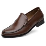 Mocassim Argentino Masculino de Couro Havana 4303