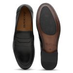 Mocassim Argentino Masculino de Couro Preto 4304