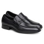 Sapato Scatamacchia Masculino de Couro Preto 7100