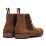 Bota Masculina Merano Chelsea Suede Capuccino