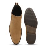 Bota Masculina Chelsea Suede Havana 4373