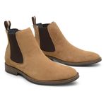 Bota Masculina Chelsea Suede Havana 4373