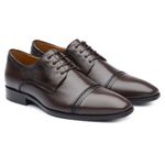 Derby Cap Toe Café Scatamacchia 4815