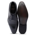 Derby Cap Toe Preto Scatamacchia 4815