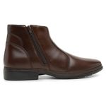 Bota Masculina Conforto com Zíper 4904 Café