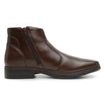 Bota Masculina Conforto com Zíper 4904 Café