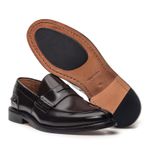 Sapato Loafer Masculino Ancona Café