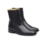 Bota Social Masculina Preta 7024