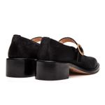 Sapato Boneca Camellia Pelo Preto