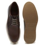 Sapato Casual Masculino Derby Café ABD001