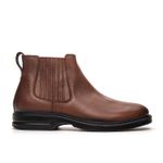 Bota Chelsea Masculina Siena de Couro Damasco