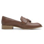 Sapato Feminino Loafer Amêndoa Ax02