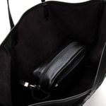 Bolsa Feminina Rina Pelo Preto Pequena
