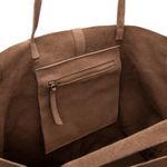 Bolsa Dora Camurça Caramelo