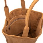 Bolsa Lella Camurça Caramelo