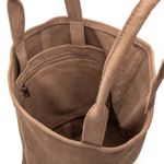 Bolsa Lella Camurça Marrom
