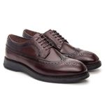 Sapato Casual Derby Trento Castanho 