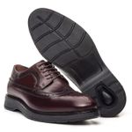 Sapato Casual Derby Trento Castanho 