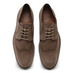 Sapato Casual Masculino Derby Marrom escuro Bro002