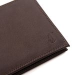 Carteira Masculina Dante em Couro – Carteira e Porta-Cartões 2 em 1 | Cor Café
