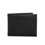 Carteira Masculina Gianni em Couro Preto – Carteira e Porta-Cartões 2 em 1