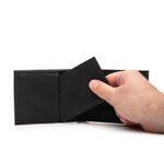 Carteira Masculina Gianni em Couro Preto – Carteira e Porta-Cartões 2 em 1