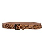 Cinto de Couro Piazza Couro Animal Print