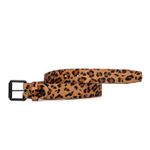 Cinto de Couro Piazza Couro Animal Print