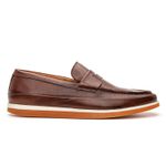 Sapato Casual Couro Chocolate