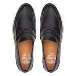 Sapato Loafer Pienza de Couro Marinho Escuro