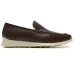 Mocassim Casual Masculino Chocolate FLW002