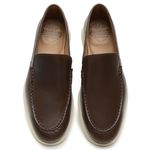 Mocassim Casual Masculino Chocolate FLW002